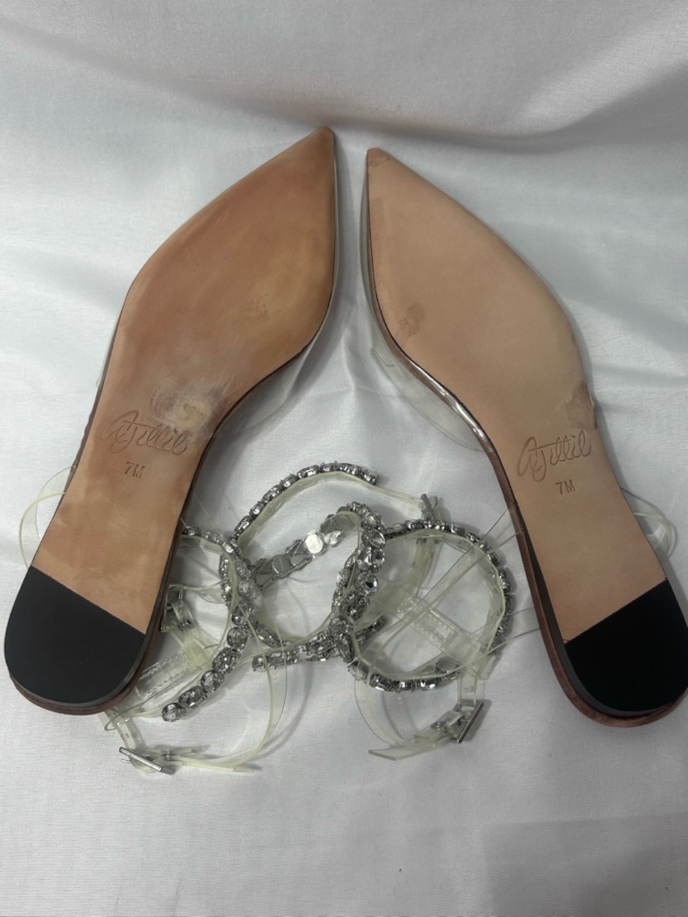 Aminah Abdul Jillil Soleil Ballet Flats Clear - Picture 5 of 7